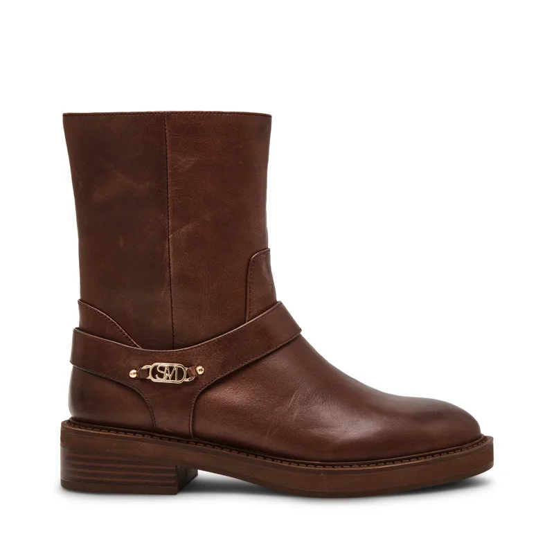STEVE MADDEN  Steve madden loophole women's brown mid-calf boots for Women | Best Price UAE